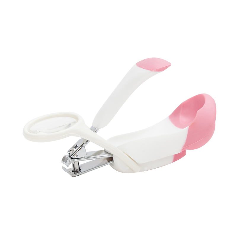 Parhdoas Cute Foldable Baby Nail Clipper With Magnifier Safety Zoom Glass For Kids baby stuff