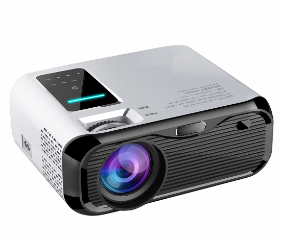 Projector 4500 Lumens LED Mini 720P office home Projector, Portable Movie Android 6 HDMI USB TF VGA