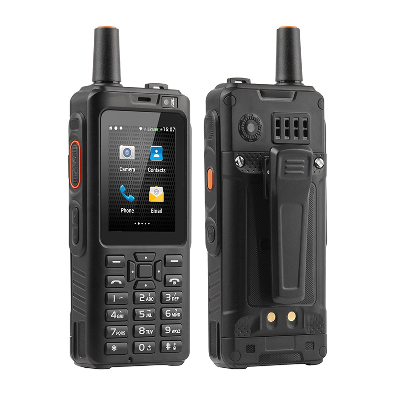 UNIWA F4 IP65 Waterproof  FDD/TDD-LTE 4G POC Walkie talkie 2.4 inch Big Battery Dual Sim smart phone