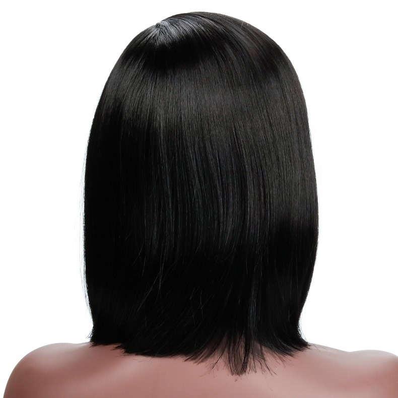 New Fashion Synthetic wigs Hair Wigs high class silk Women Wigs Hair Cheaper long Human Hair Wigs