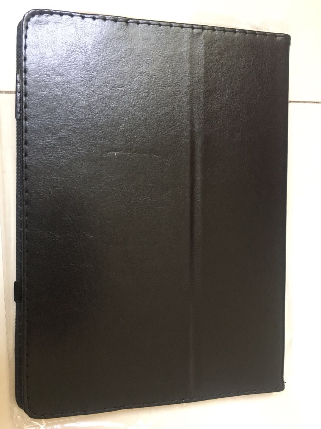 Android ipad black cover Imitation leather material cover for tablet 10.1inch and screen protector