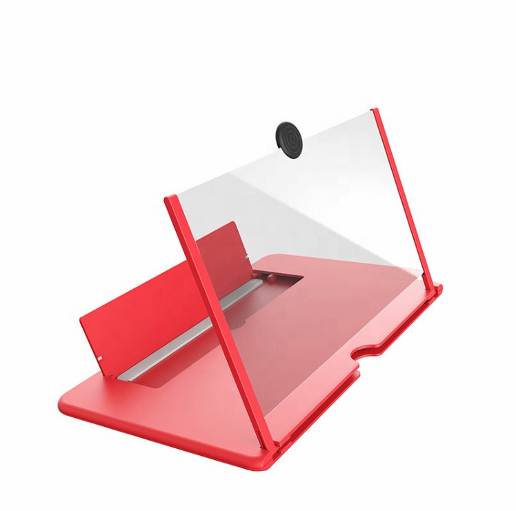 Folding Mobile Phone Tablet Screen Magnifier 3D Video Screen Enlarge Magnifier HD Video VR