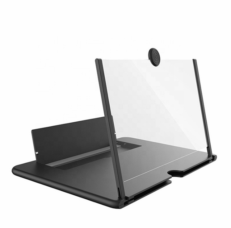 Folding Mobile Phone Tablet Screen Magnifier 3D Video Screen Enlarge Magnifier HD Video VR