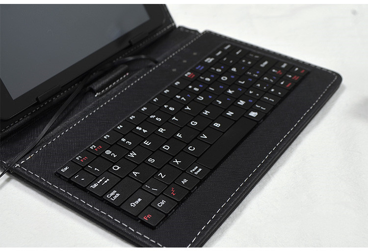 Original PU Keyboard Case for 10 inch Folding Android Tablet PC Leather Case with Stand USB Type C For Android Samsung Tablet