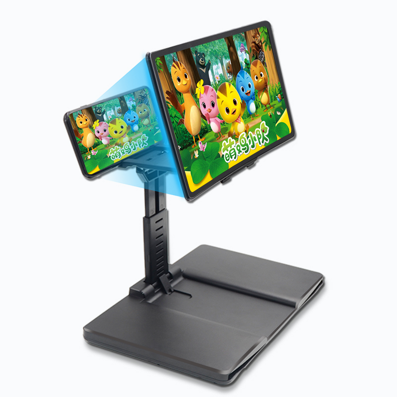 12 inch Folding Mobile Phone screen magnifier Video Amplifier Enlarge phone Screen Adjustable Holder