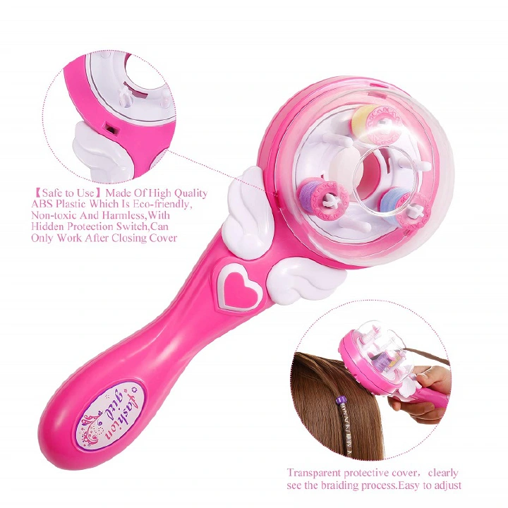 Electric Automatic Hair Braider DIY Braiding Hairstyle Tool Twist Braider Machine Hair Braid Weave Toys For Girl Child Gift
