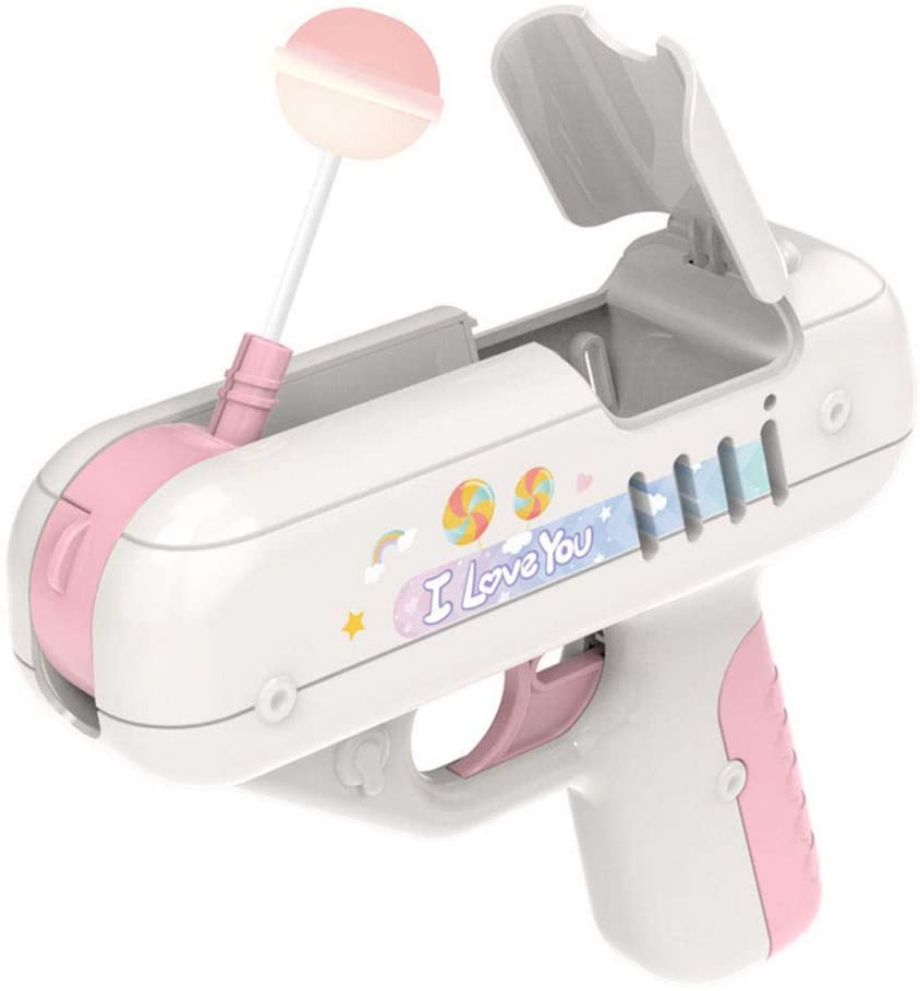 CLIE Lollipop Gun Toy, Candy Gun Toy for TIK TOK Video, Surprise for Boy/Girl Friend