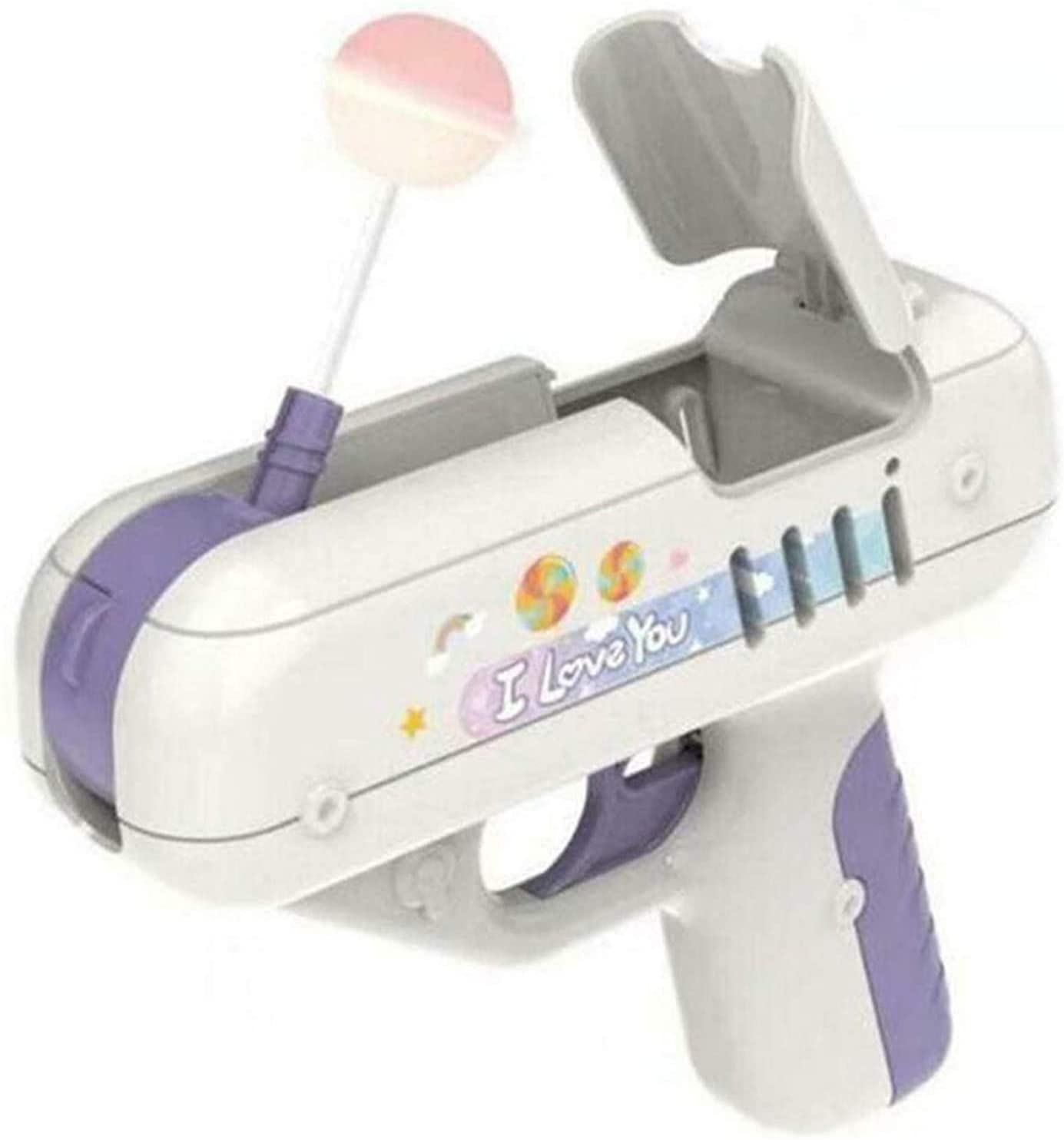 CLIE Lollipop Gun Toy, Candy Gun Toy for TIK TOK Video, Surprise for Boy/Girl Friend