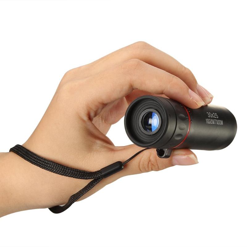 Mini HD Monocular Telescopes Waterproof Universal Clip on 10X Zoom for ipad iphone ,android phones
