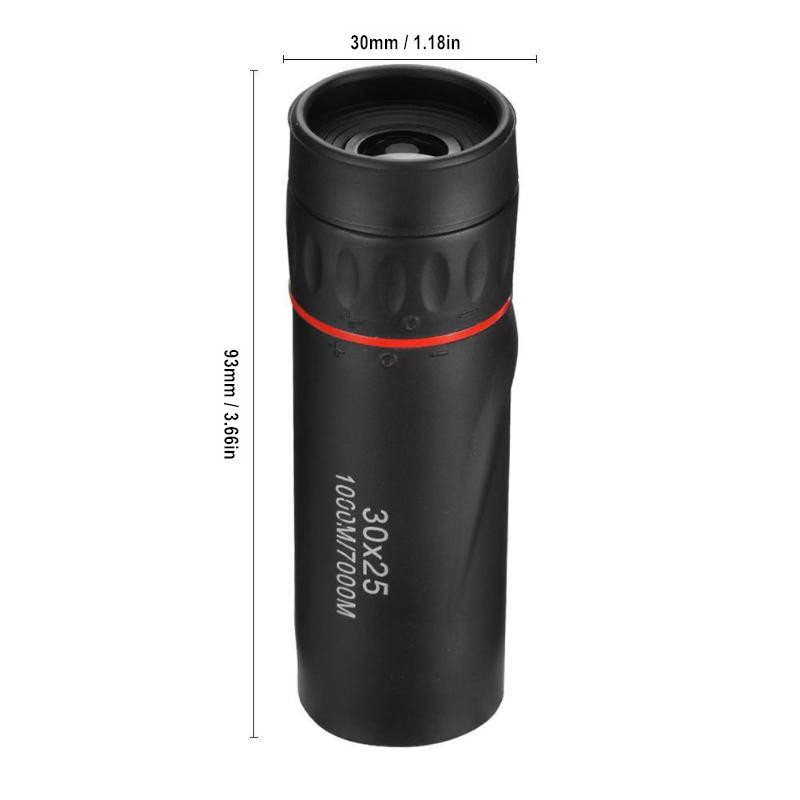 Mini HD Monocular Telescopes Waterproof Universal Clip on 10X Zoom for ipad iphone ,android phones