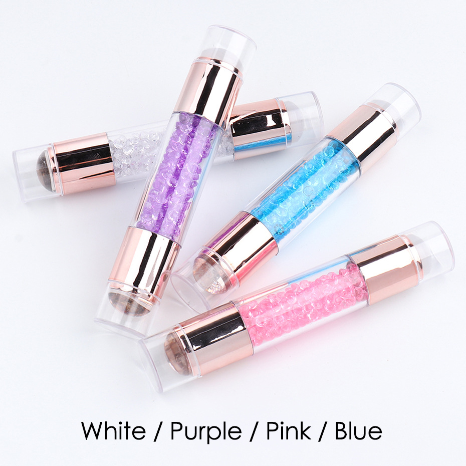 Double Stamper Heads Nail Art Pen 2.5x11.5cm Nail Art Brush Pen Painting Dotting