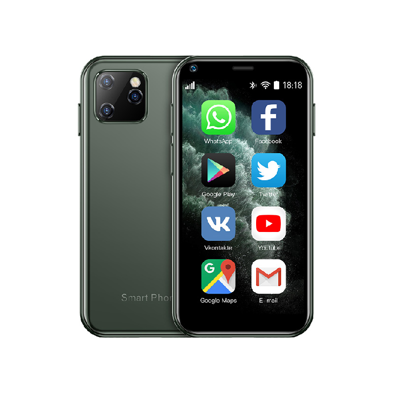 Pocket Phone Mini Phones 1+8GB for Students Child Dual Sim Card Smart Phones 3D Glass 3G 2.5inch IPS