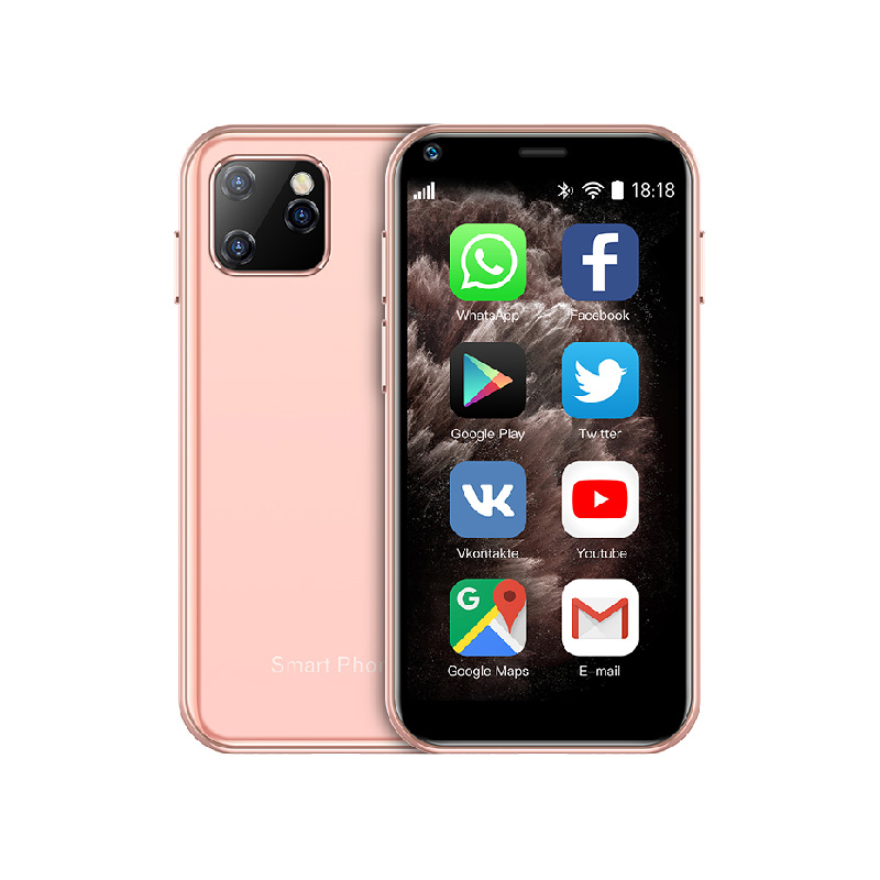 Pocket Phone Mini Phones 1+8GB for Students Child Dual Sim Card Smart Phones 3D Glass 3G 2.5inch IPS