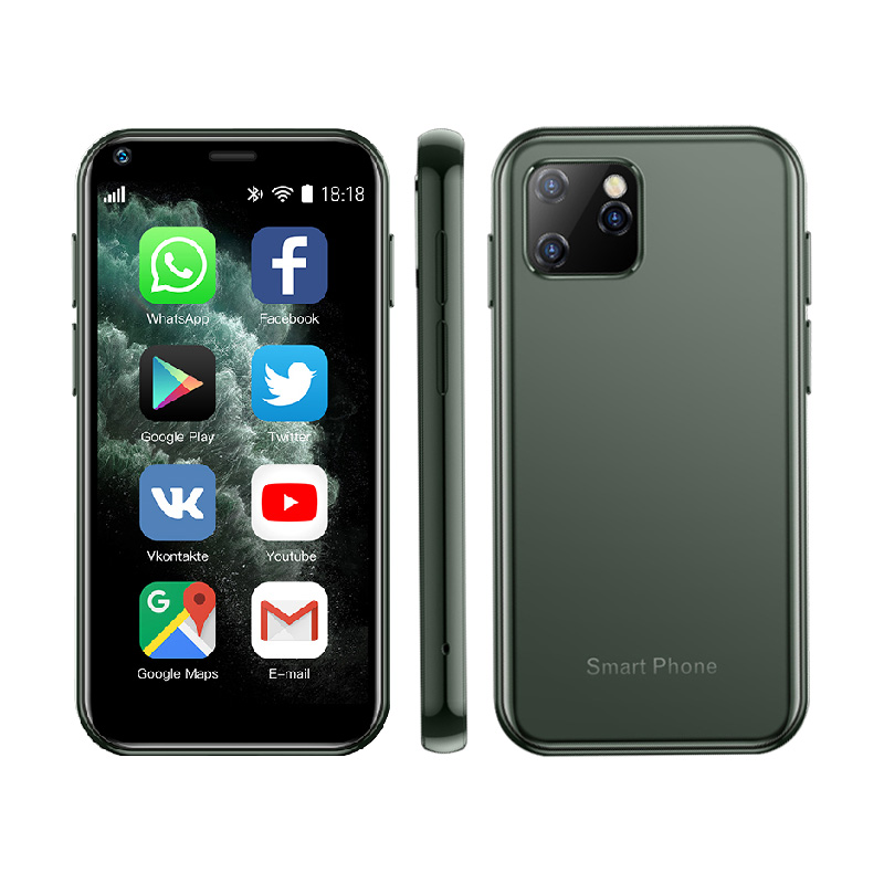 Pocket Phone Mini Phones 1+8GB for Students Child Dual Sim Card Smart Phones 3D Glass 3G 2.5inch IPS