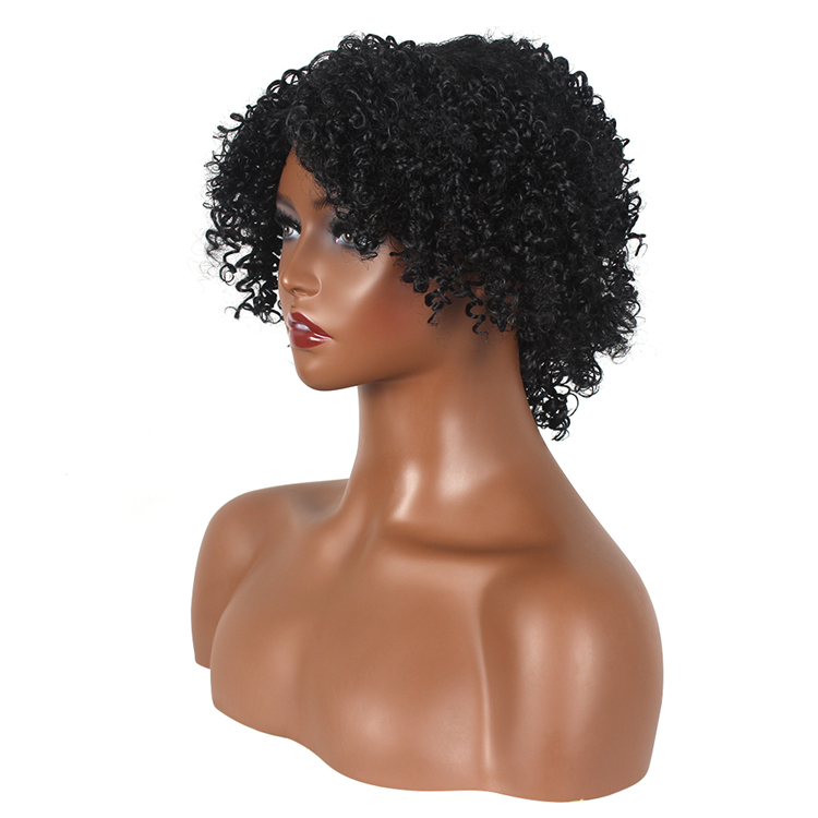 New Kenya Fashion Synthetic wigs Hair Wigs high class silk Women Wigs Hair 8inch curly short Human Wigs