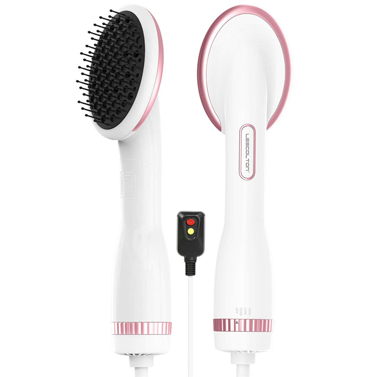 Hair dryer straightener women men brush hair comb dryer quick drying pet hot air comb