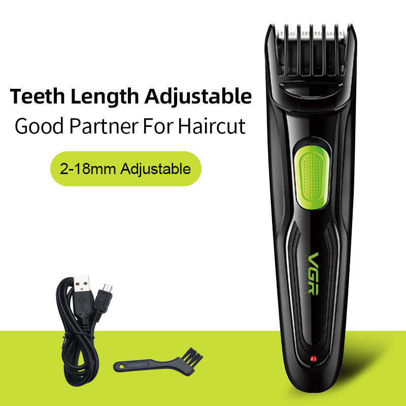Adjustable Professional Rechargeable Trimmer Metal Barber Usb Electric Hair Clipper Cordless Hair Trimmer