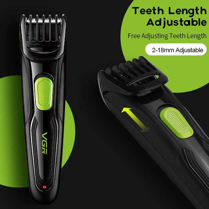 Adjustable Professional Rechargeable Trimmer Metal Barber Usb Electric Hair Clipper Cordless Hair Trimmer