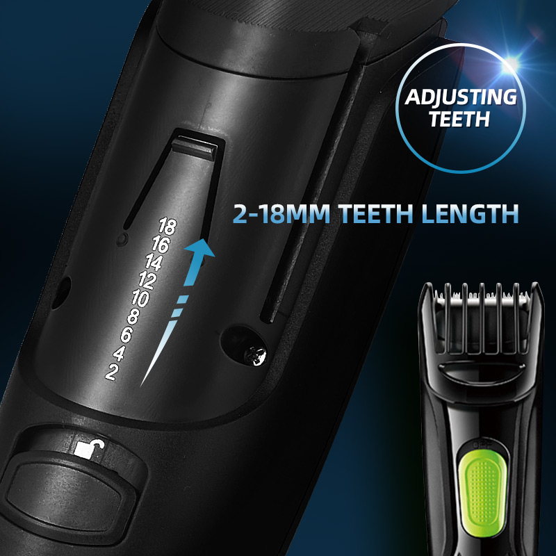 Adjustable Professional Rechargeable Trimmer Metal Barber Usb Electric Hair Clipper Cordless Hair Trimmer