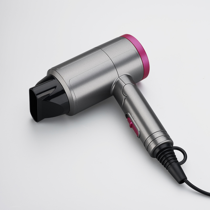 Portable hair Blow Dryer Custom Professional Salon Super Mini Straight foldable Hair Dryer Strong Power Negative Ions Dryer