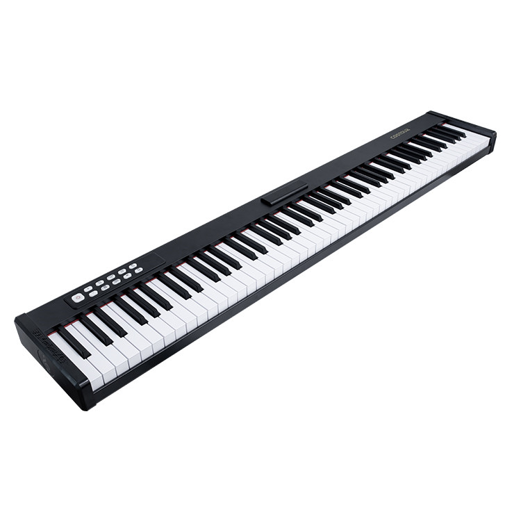 88 key portable touch sensitive key board midi piano for beginner professional portable digital controller keyboard