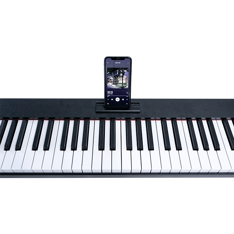 88 key portable touch sensitive key board midi piano for beginner professional portable digital controller keyboard