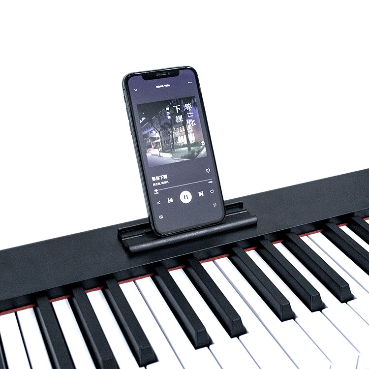 88 key portable touch sensitive key board midi piano for beginner professional portable digital controller keyboard