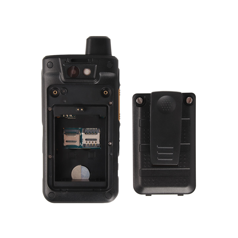 2.4 Inch touch screen IP68 Waterproof 4G LTE POC SOS Button WIFI walkie talkie zello Android 8.1 phone Radio SOS Android Phone with NFC UNIWA B8000
