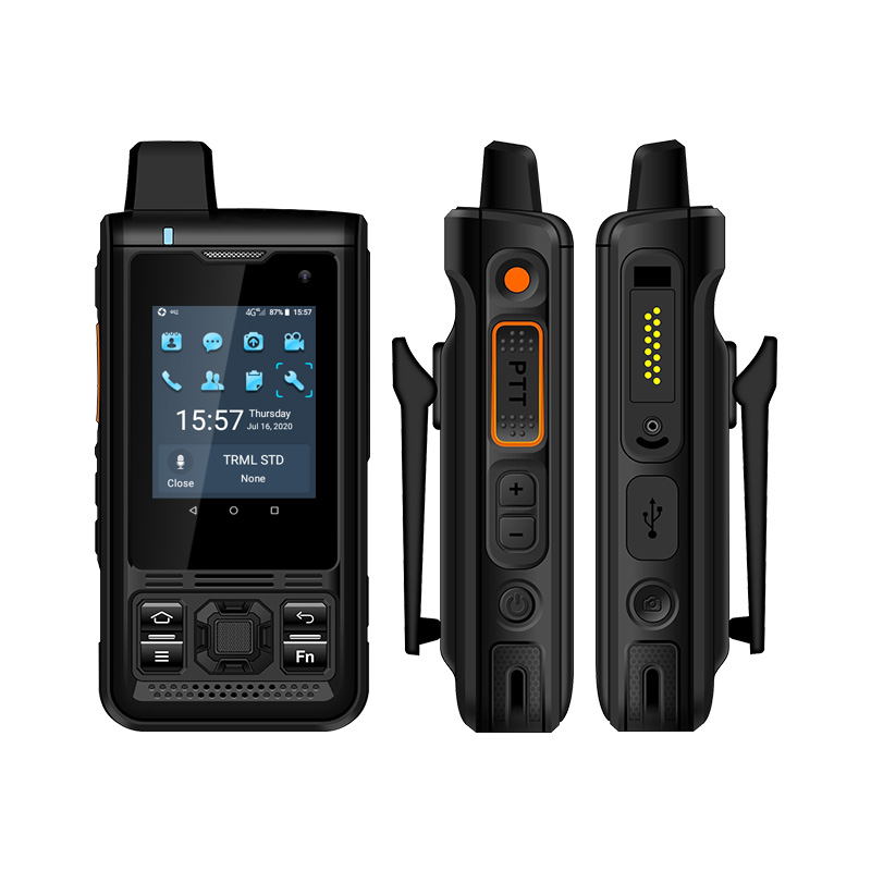 2.4 Inch touch screen IP68 Waterproof 4G LTE POC SOS Button WIFI walkie talkie zello Android 8.1 phone Radio SOS Android Phone with NFC UNIWA B8000