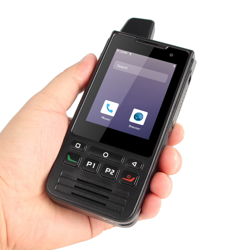UNIWA F60 2.8 Inch PTT POC Function Long Range Mobile Phone With Sim Card Radio Set Walkie Talkie 100 km police
