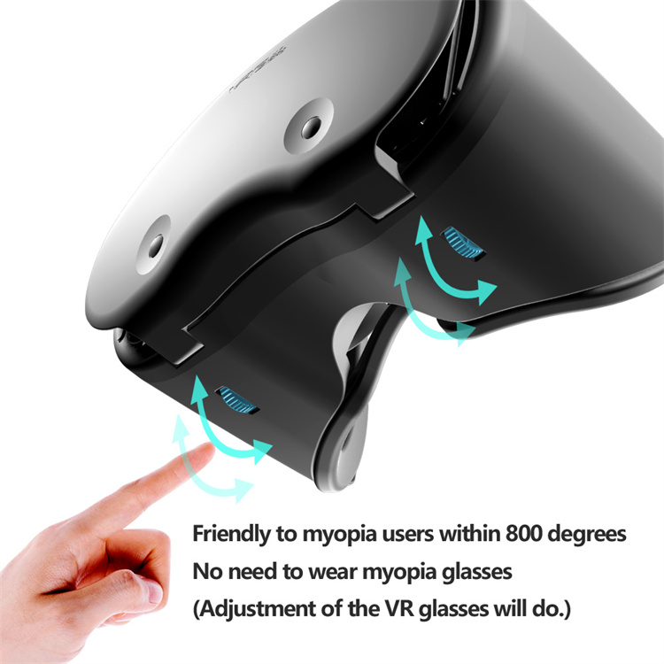 VR Glass Virtual Reality Glasses Stereo Cardboard Headset Helmet For IOS Android Smartphone