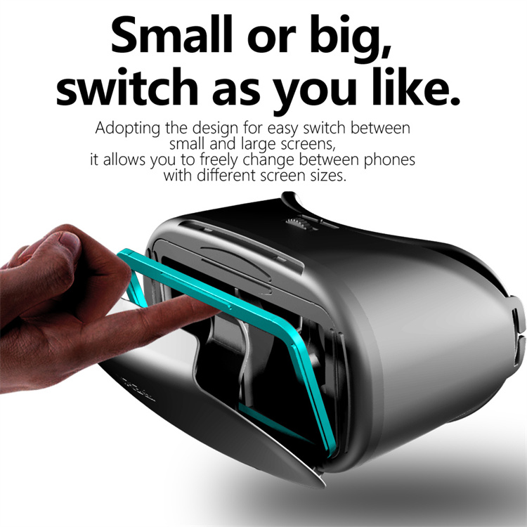 VR Glass Virtual Reality Glasses Stereo Cardboard Headset Helmet For IOS Android Smartphone