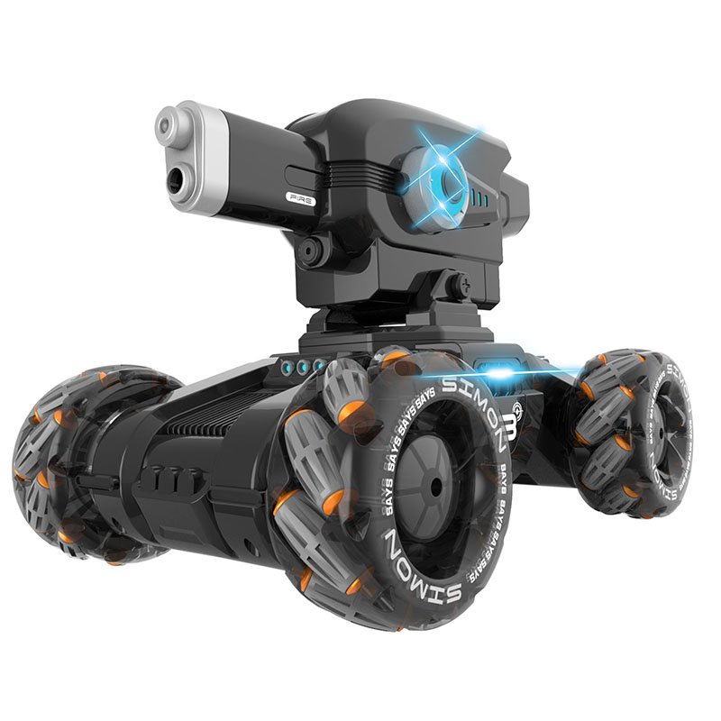 Rechargeable Remote Control Tank with Watch Gesture Sensing RC Car Water Bomb Drift Toy Car Multifunctional Off-road Kids Toy Gift