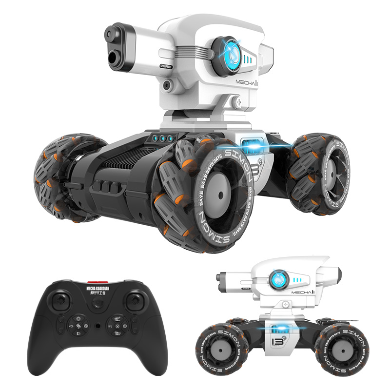 Rechargeable Remote Control Tank with Watch Gesture Sensing RC Car Water Bomb Drift Toy Car Multifunctional Off-road Kids Toy Gift