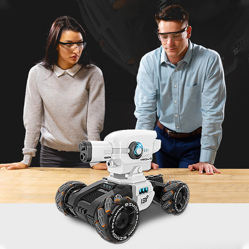 Rechargeable Remote Control Tank with Watch Gesture Sensing RC Car Water Bomb Drift Toy Car Multifunctional Off-road Kids Toy Gift