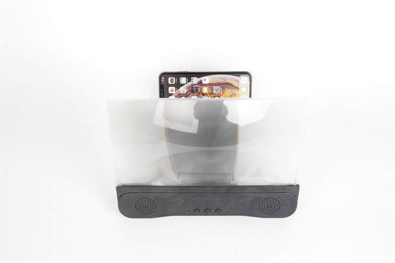 12 Inch Mobile Phone Screen Magnifier With Bluetooth Double Speaker 360° Surround Sound HD Video Amplifier Stand For Enlarge Phone Screen