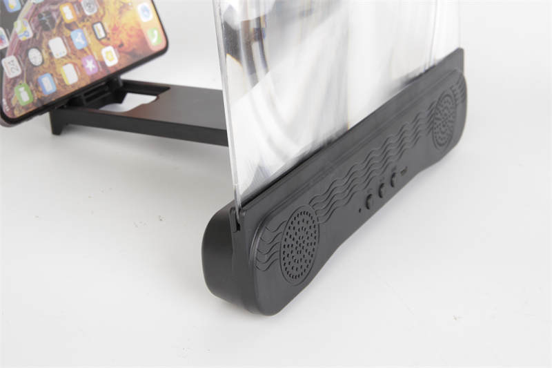 12 Inch Mobile Phone Screen Magnifier With Bluetooth Double Speaker 360° Surround Sound HD Video Amplifier Stand For Enlarge Phone Screen