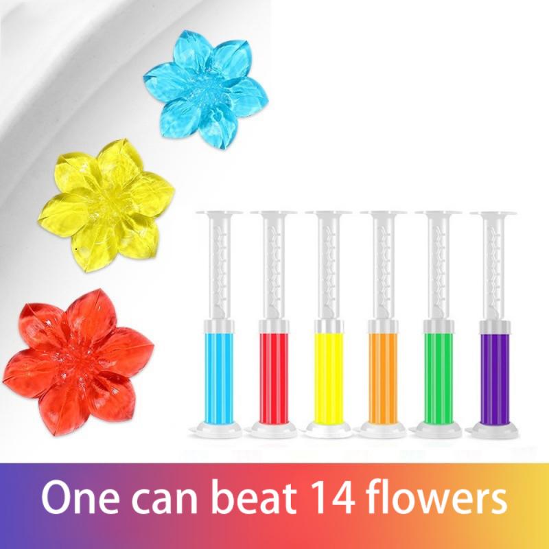 Flower Aromatic Toilet Gel Toilet Deodorant Cleaner Toilet Fragrance Remove Odors Household Cleaning Chemicals Toilet Cleaner