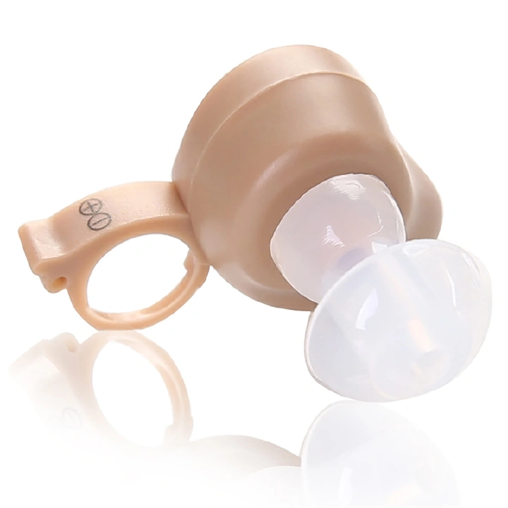 2022 New Arivals Hearing Aids Mini Inner Ear Invisible Hearing Aid Volume Adjustable Invisibility Fleshcolor Body Ear Sound Amplifier