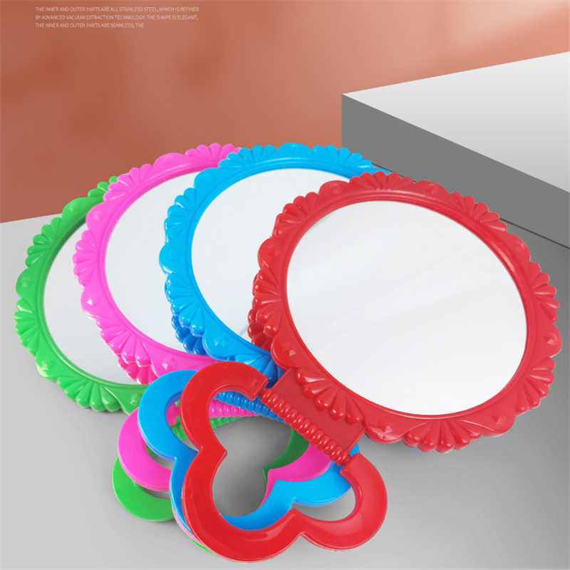 Cheap Plastics Mirror Single Side Cosmetic Plastic Mirror Folding Portable Single Side Plastic Makeup Mirrors China Old School style