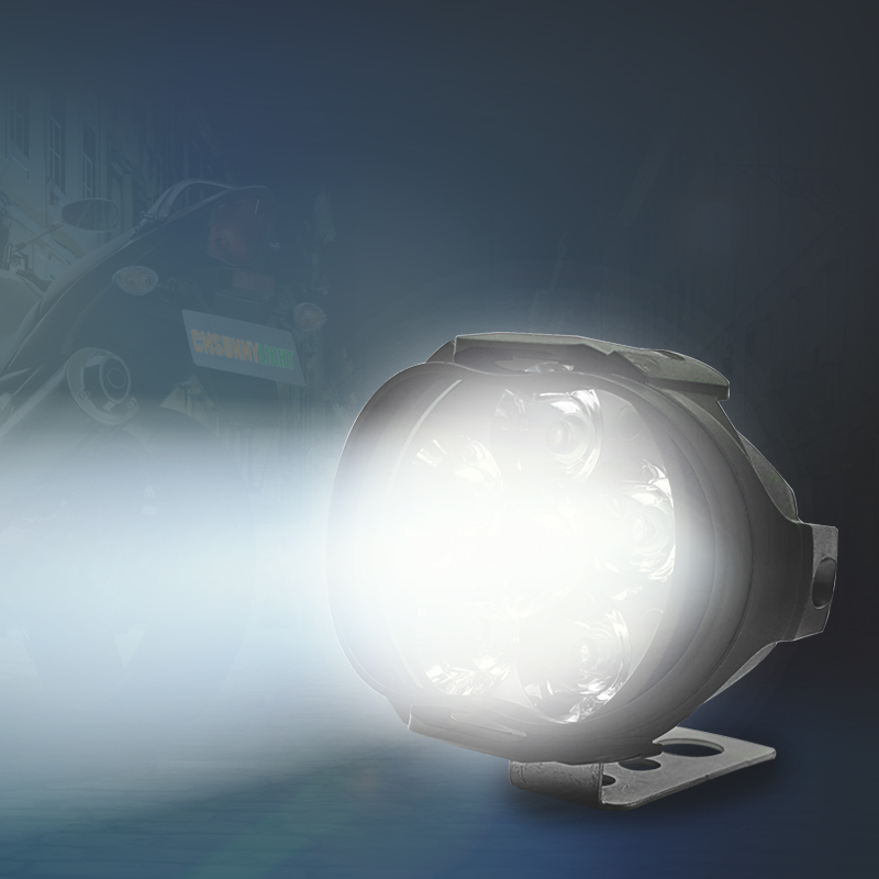 Super bright 10000LM Motorcycle LED Headlight Lamp High Brightness Auxiliary Spotlights Scooters Waterproof Modified Light Bulbs with Switch