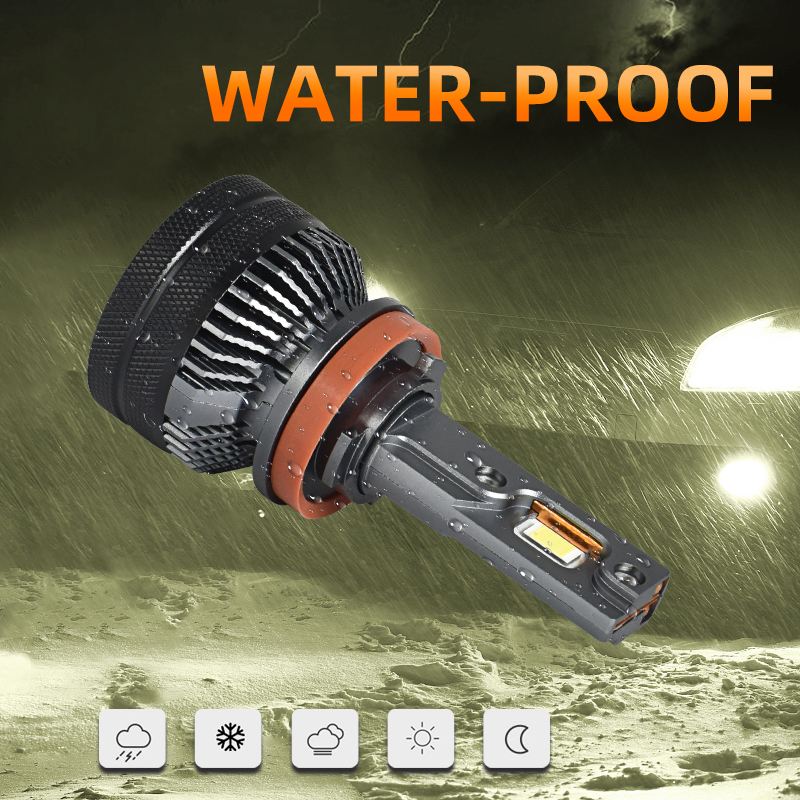 T50 H7 LED H4 White 6000K 130W 32000Lm Auto Led Lamp Light For Car H4 H7 H11 HB3 9005 HB4 9006 9012 Turbo Led Headlight Bulb K5C