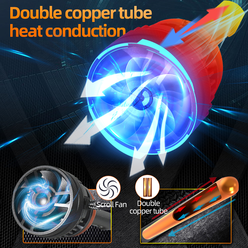 T50 H7 LED H4 White 6000K 130W 32000Lm Auto Led Lamp Light For Car H4 H7 H11 HB3 9005 HB4 9006 9012 Turbo Led Headlight Bulb K5C