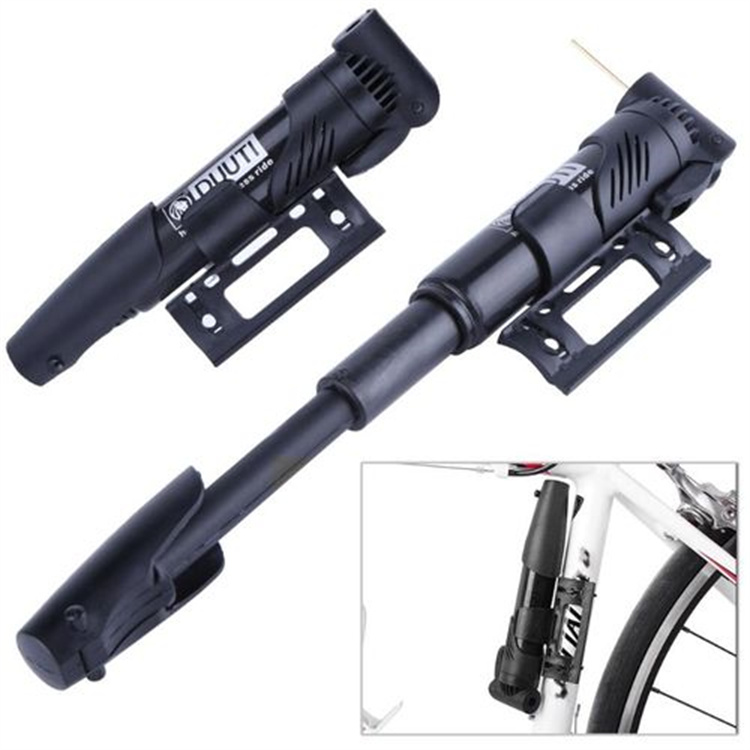 DUUTI Mini Portable High Strength Plastic Bicycle Air Pump Bike Tire Inflator Super Light Accessories MTB Road Bike Cycling Pump