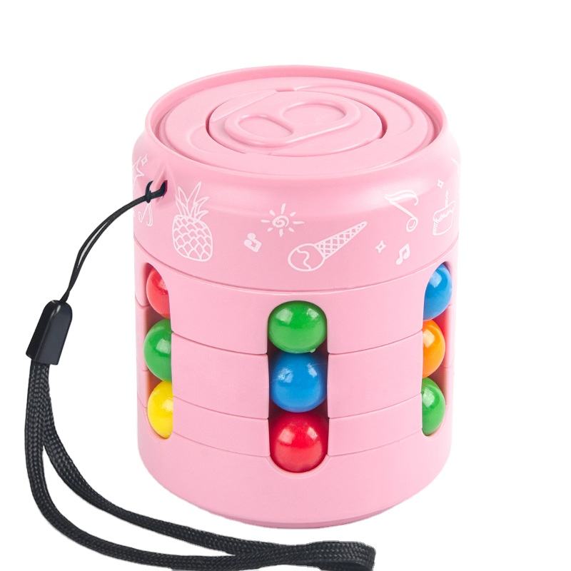 2022 Decompression Rotating Magic Bean Cube Toy Rotating Magic Bean Improves Children's Thinking Ability