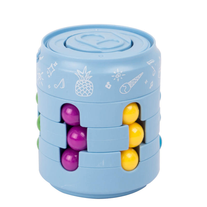 2022 Decompression Rotating Magic Bean Cube Toy Rotating Magic Bean Improves Children's Thinking Ability