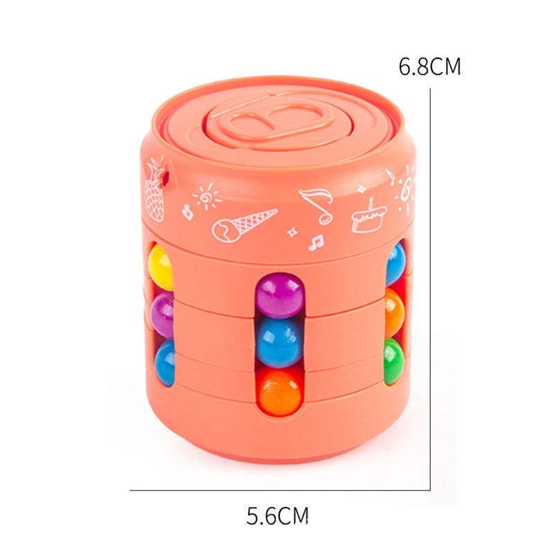 2022 Decompression Rotating Magic Bean Cube Toy Rotating Magic Bean Improves Children's Thinking Ability