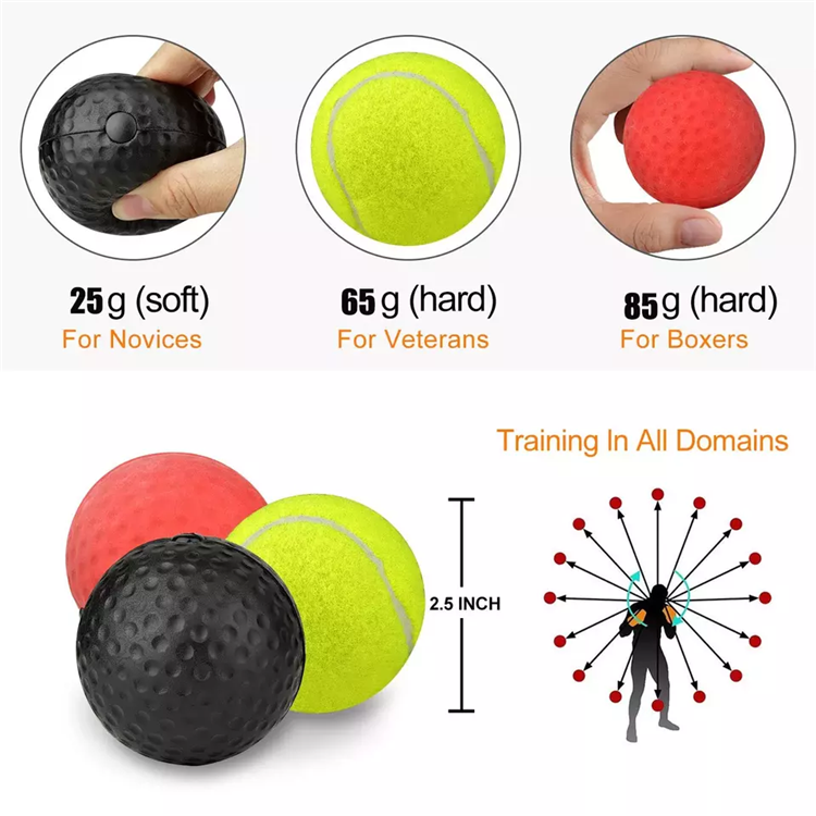 Bilink Speedball Punching Ball Boxing speed trainer headband punching training head boxing Speed boxing reflex ball