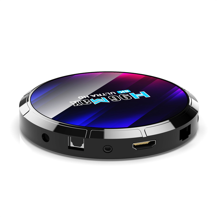 Android 13.0 H96 MAX RK3528 Quad Core Rockchip Wifi6 8K 2GB 4GB 16GB 32GB 64GB 100M LAN Dual Wifi 2.4G 5G BT5.0 Smart TV Box