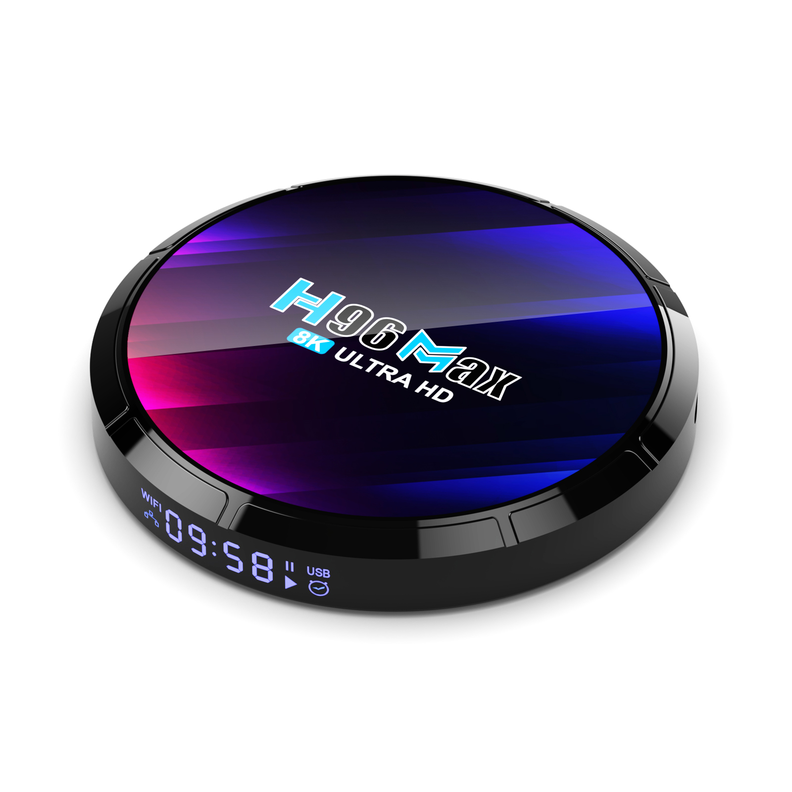 Android 13.0 H96 MAX RK3528 Quad Core Rockchip Wifi6 8K 2GB 4GB 16GB 32GB 64GB 100M LAN Dual Wifi 2.4G 5G BT5.0 Smart TV Box
